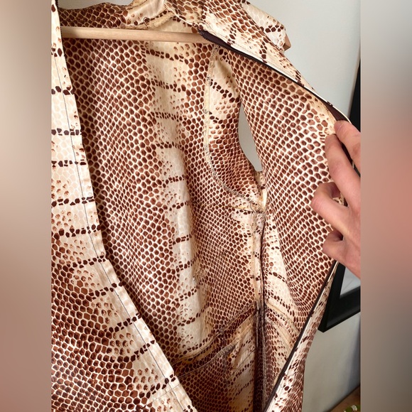 Vintage Miss Renfrew at Holt Renfrew reptile print jumpsuit - Picture 14 of 16